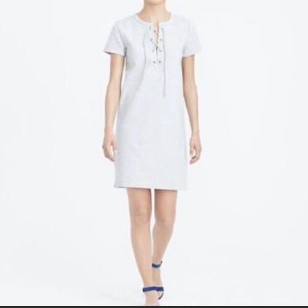 J Crew gray knit dress
